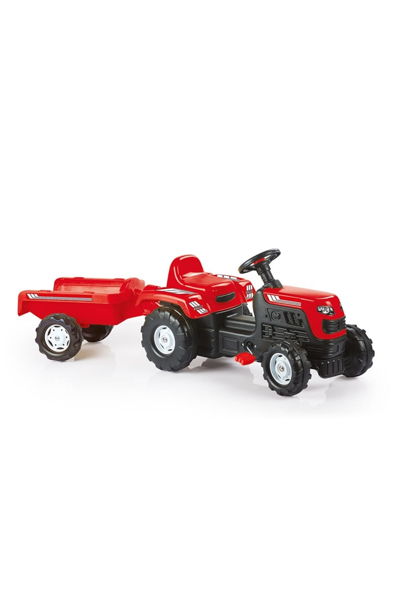 Dolu 8146 Ranchero Römorklu Traktör Kırmızı