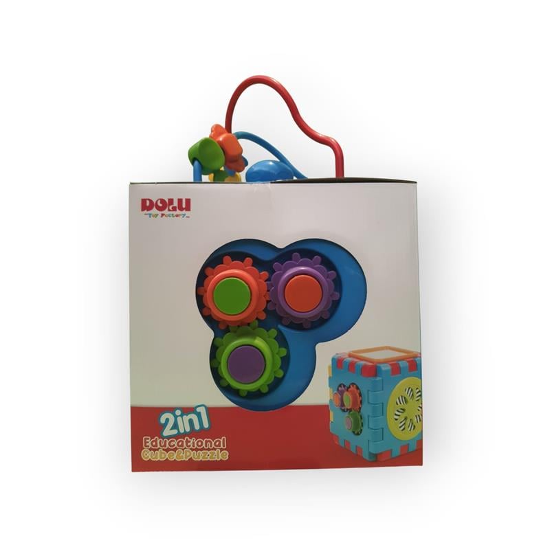 Dolu Eğitici Küp ve Puzzle 2-in-1 5092