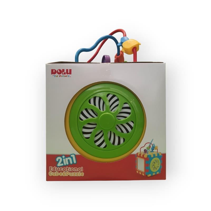 Dolu Eğitici Küp ve Puzzle 2-in-1 5092