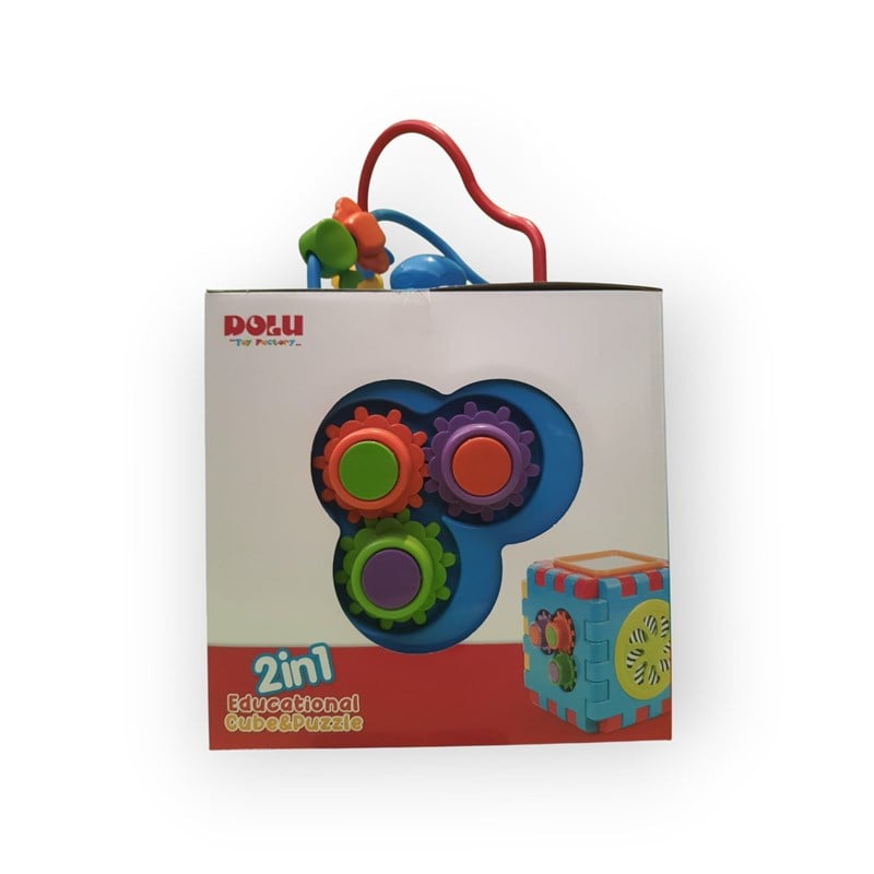 Dolu Eğitici Küp ve Puzzle 2-in-1 5092