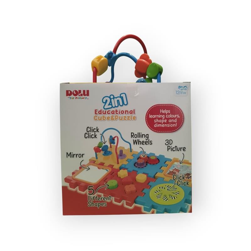 Dolu Eğitici Küp ve Puzzle 2-in-1 5092