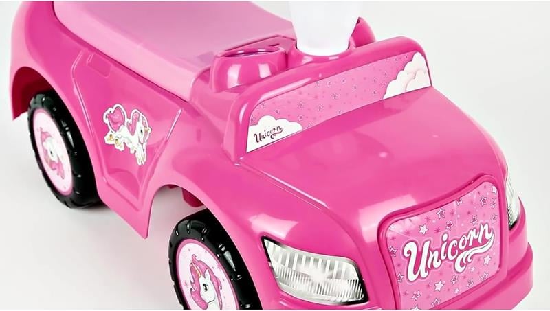 Dolu Unicorn Araba 2'si 1 Arada Tekli Koliposter 2532