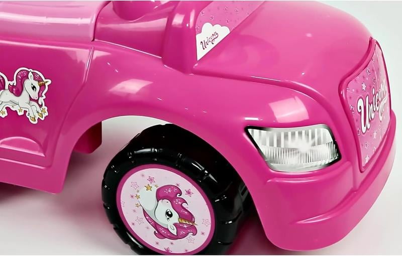 Dolu Unicorn Araba 2'si 1 Arada Tekli Koliposter 2532