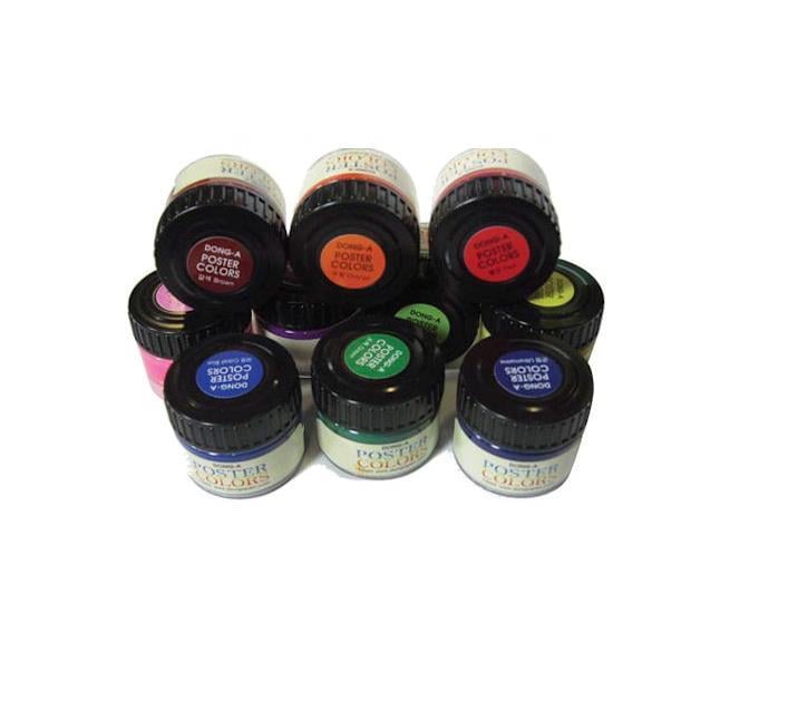 Dong-A Poster Color Guaj Boya Seti 12renk X 15ml.