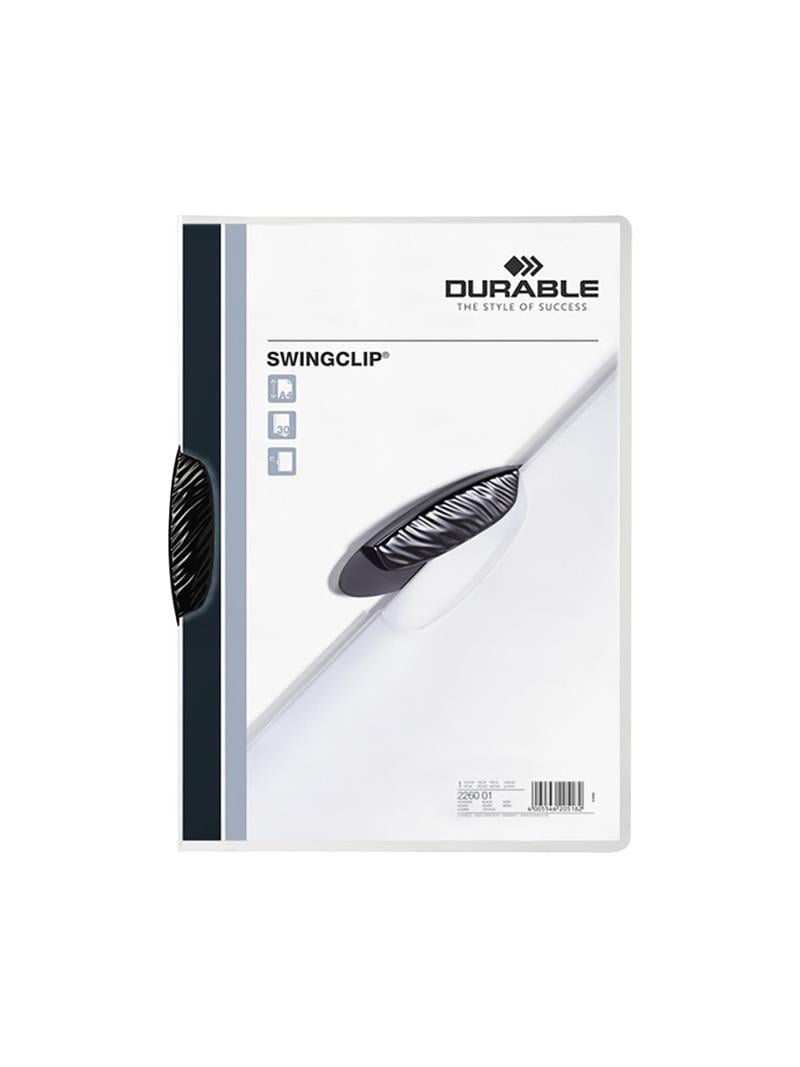 Durable Sıkıştırmalı Dosya Swingclip 30 Sf Siyah