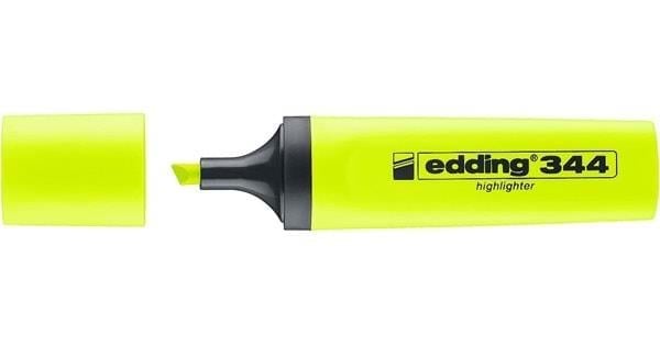 Edding Fosforlu Kalem Sarı (e344) 10'lu Paket