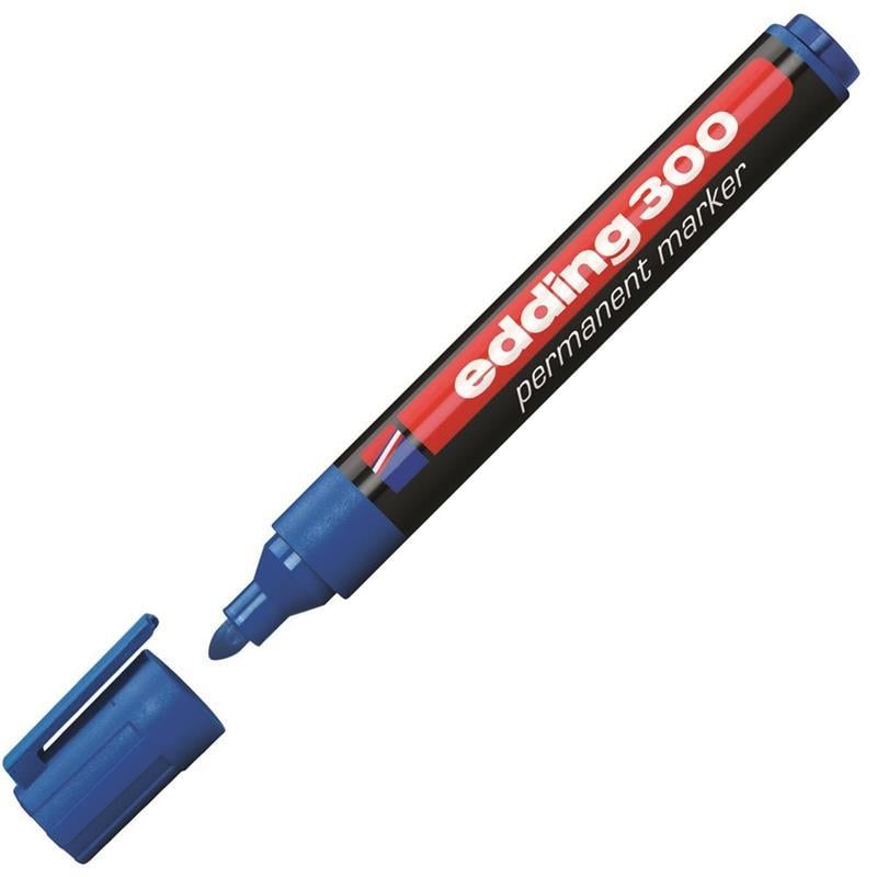 Edding Markör Kalem Mavi (e300) 10'lu Paket