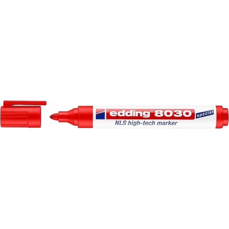 Edding Nls Kırmızı Markör Kalem- e-8030