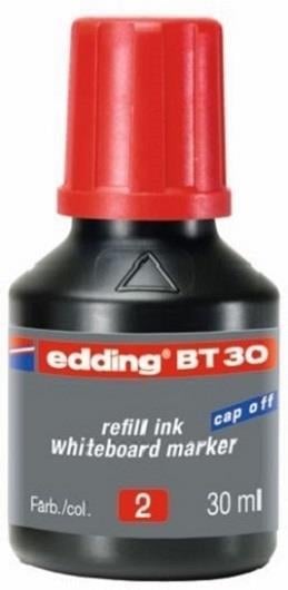 Edding Tahta Kalemi Mürekkebi 30ml Tekli Kırmızı Bt30