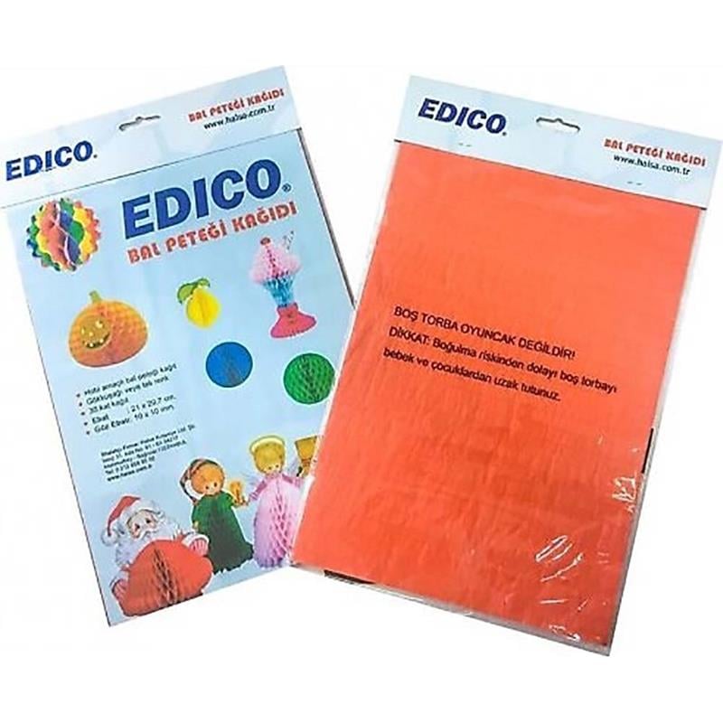 Edico Bal Pedeği Kağıdı Turuncu