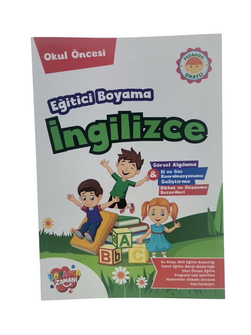 Eğitici Boyama İngilizce