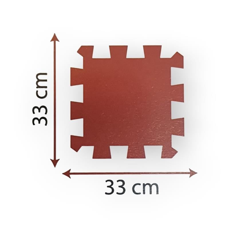 EĞLENCELİ NUMARALI OYUN MATI 33x33cm 7mm KALINLIĞINDA EVA 