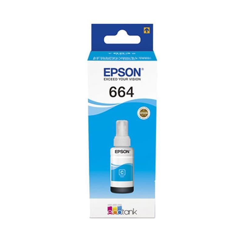 Epson Mürekkep Tüpü T6642 L200 Cyan 70ml