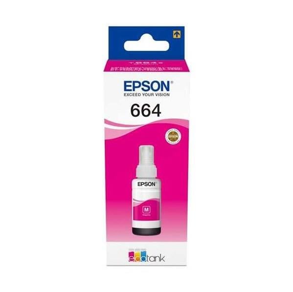 Epson Mürekkep Tüpü T6643 L200 Magenta 70ml