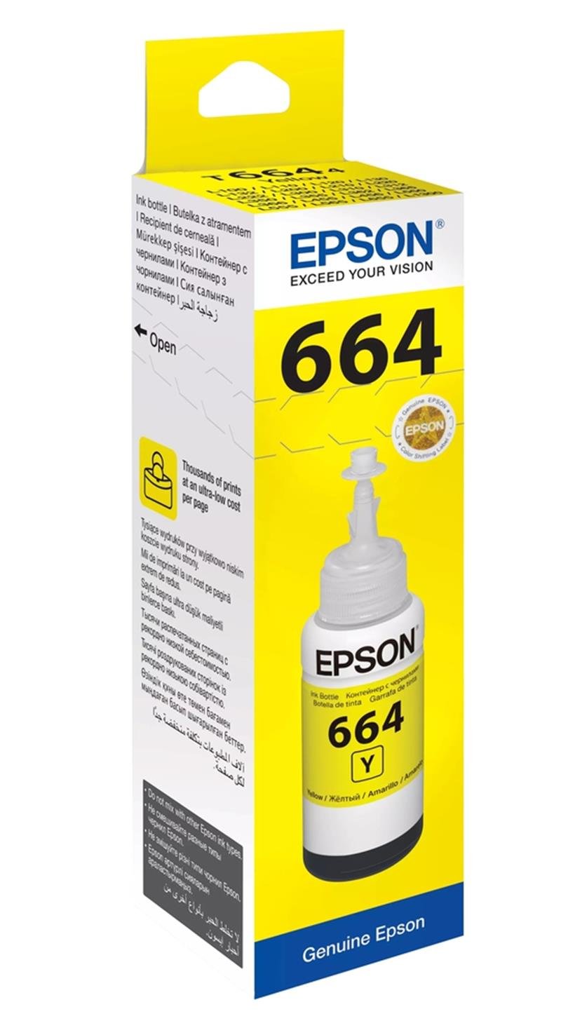Epson Mürekkep Tüpü T6644 L200 Yellow 70ml