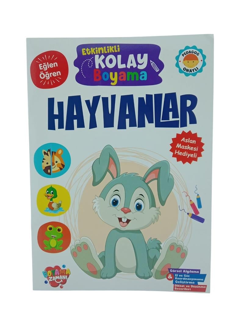 Etkinlikli Kolay Boyama Hayvanlar