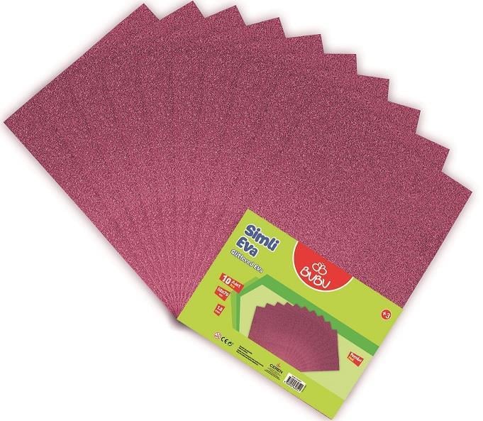 Eva- Bu-bu 50x70 Simli Pembe 10'lu