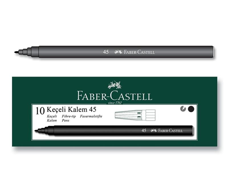 Faber Castell 10 Keçeli Kalem 5061 155002