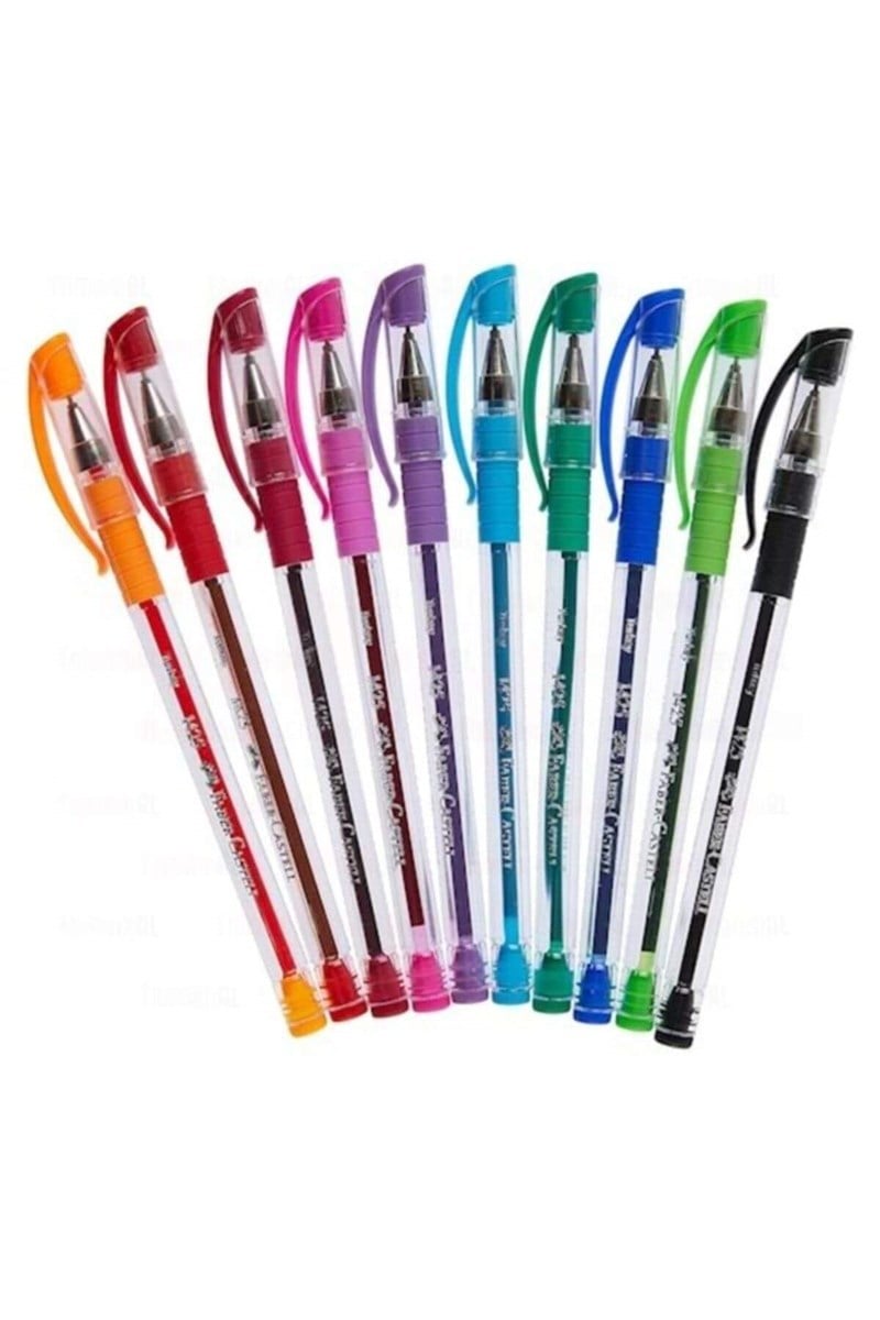 Faber Castell 1425 Renkli Tükenmez Kalem 10'lu Set