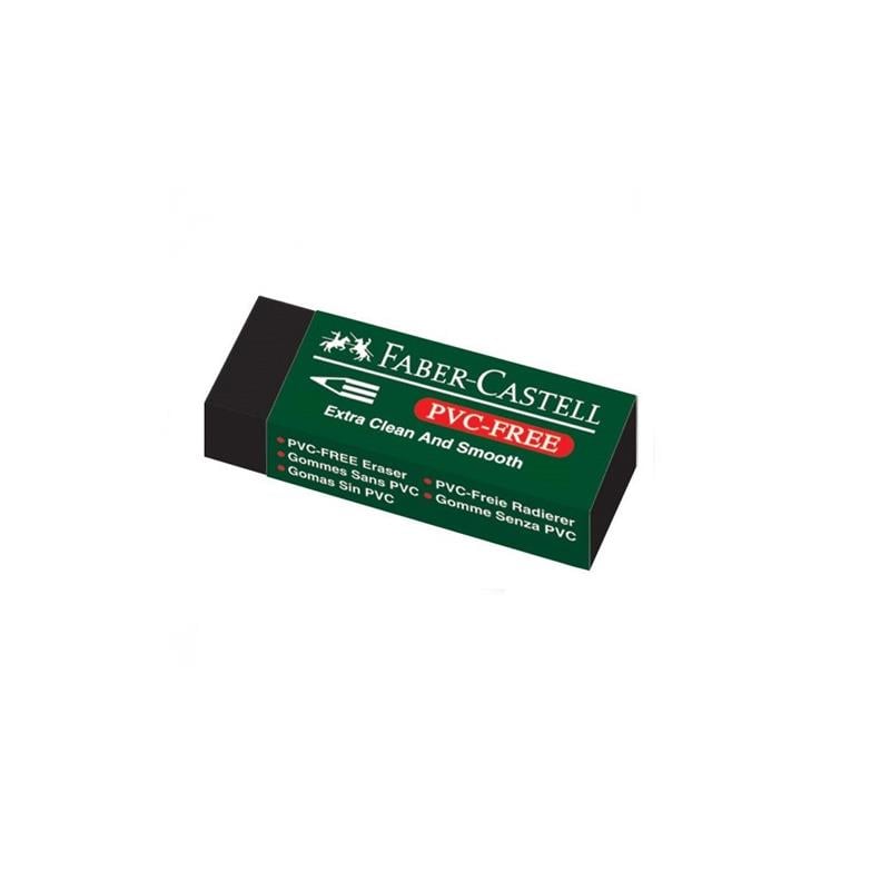 Faber Castell 7089/20 Siyah Silgi 20'li Paket