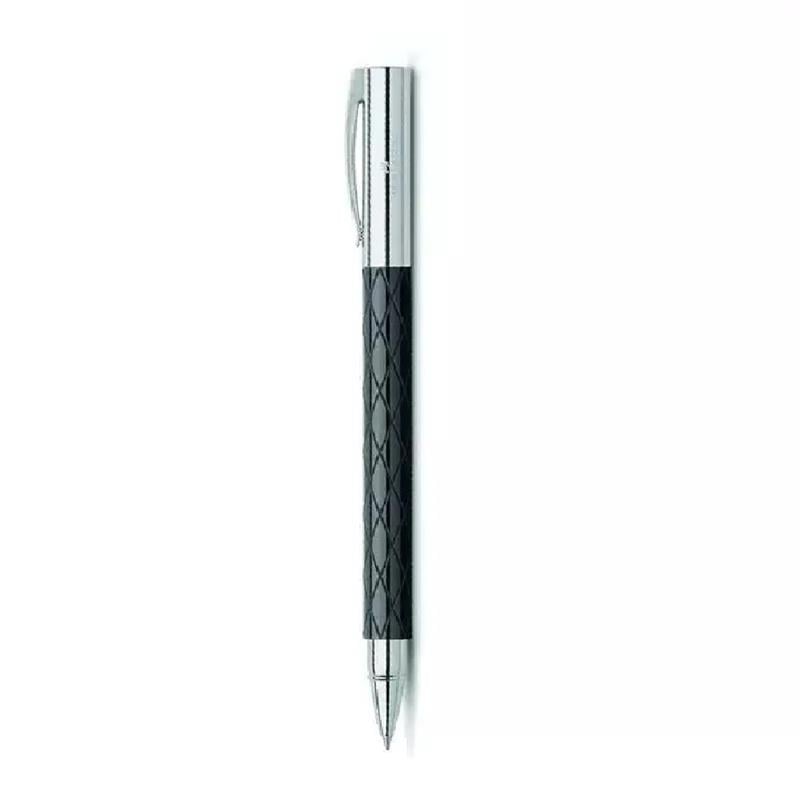 FABER CASTELL AMBITION RHOMBUS SİYAH ROLLER LUX KALEM 