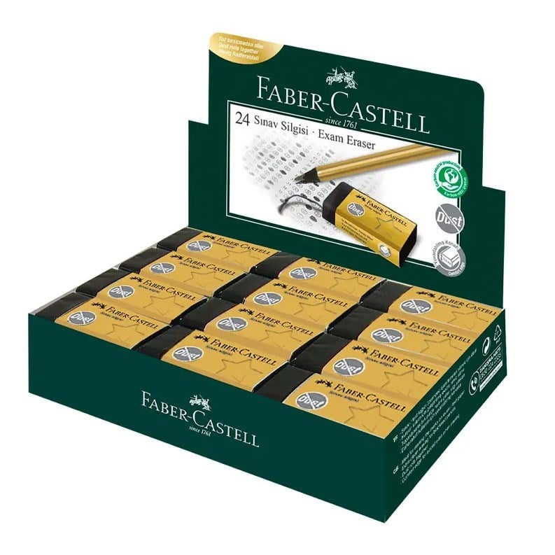 Faber Castell Gold Edition Sınav Silgisi 24'lü Paket