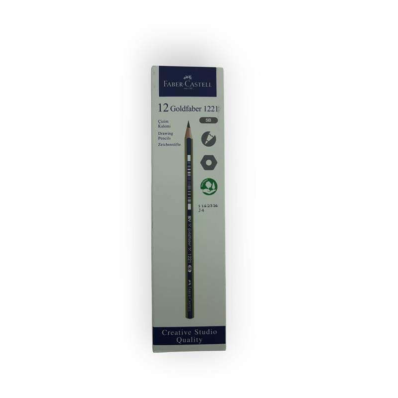 Faber Castell Goldfaber 1221 5B Dereceli Kalem 12'li Paket