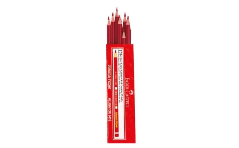 Faber Castell Kurşun Kalem Damla Kırmızı 12’li Kutu