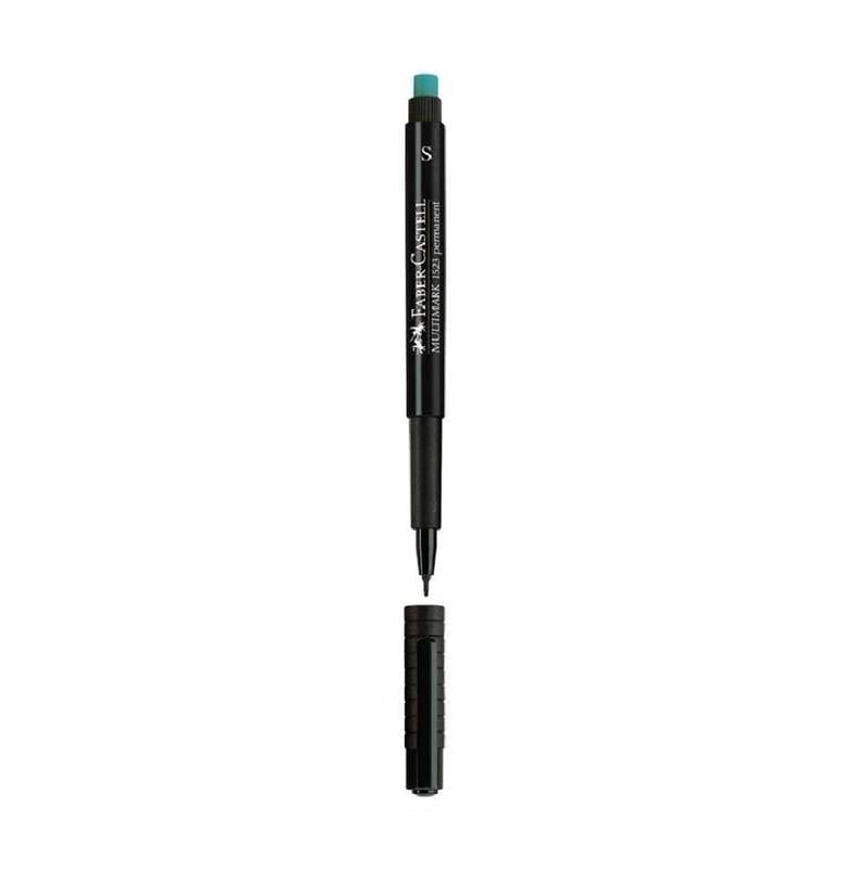 Faber Castell S Permanent Siyah Asetat Kalem 10'lu Paket