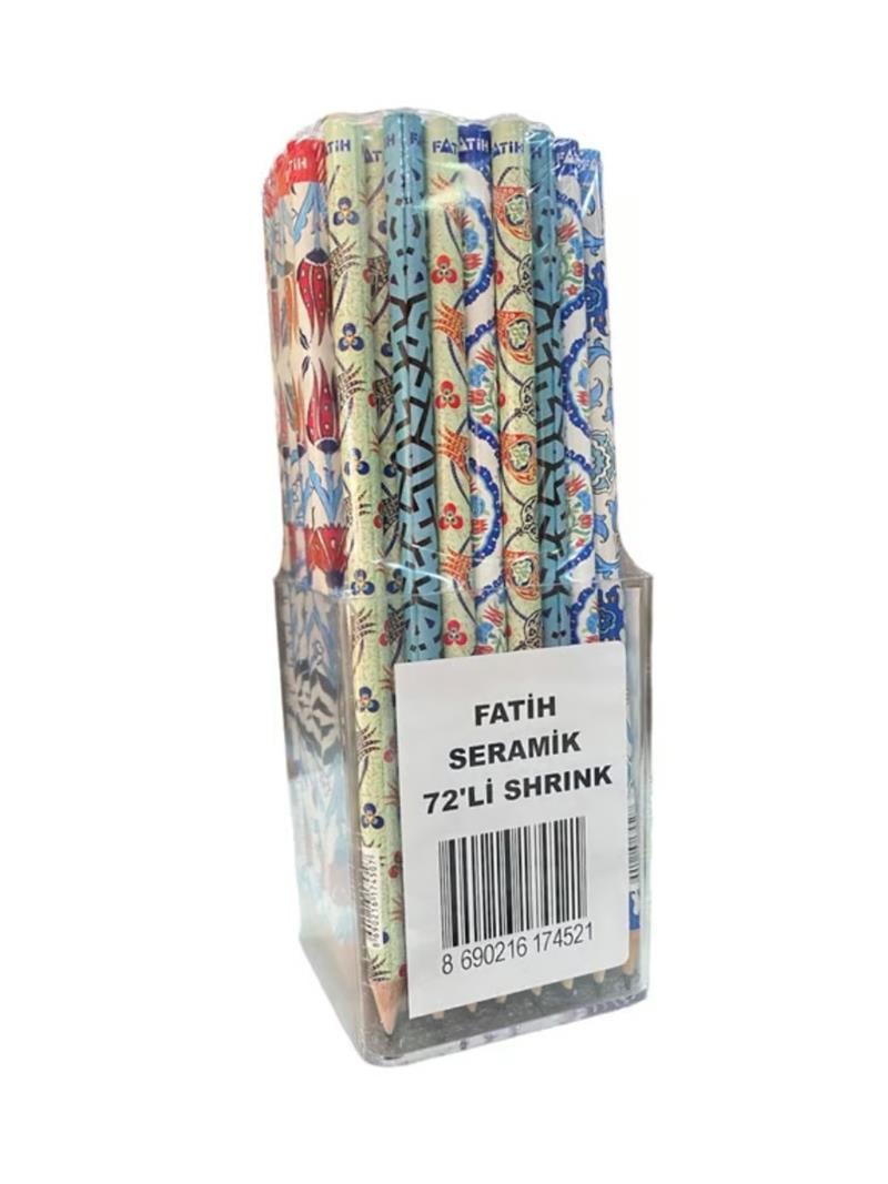 Fatih 17450 Seramik Kurşun Kalem 72'li Paket