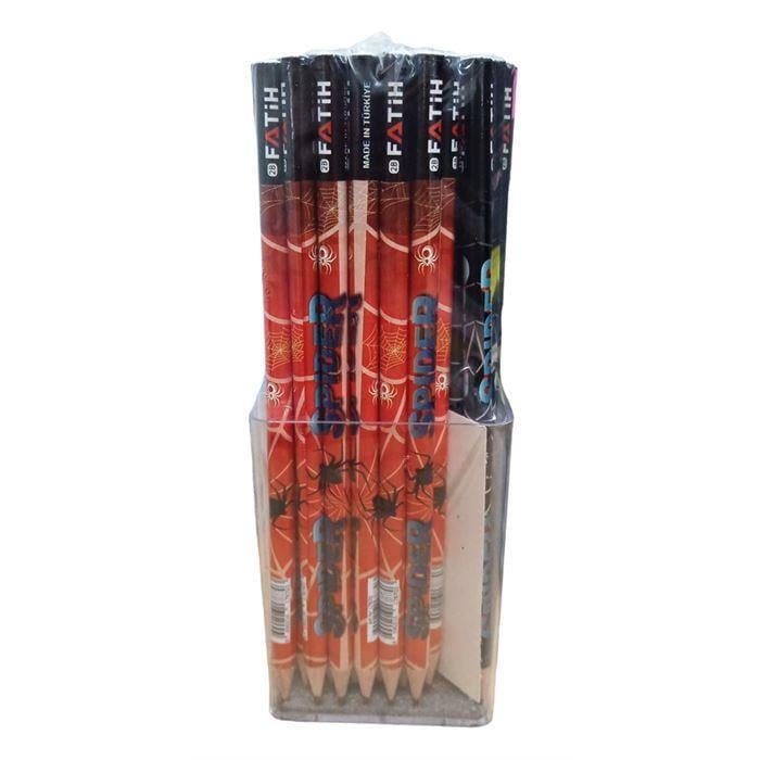 Fatih Kurşun Kalem Spider - 72'li Paket 