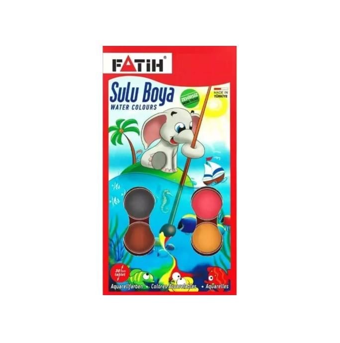 Fatih Sulu Boya 24 Renk Big Size S-24