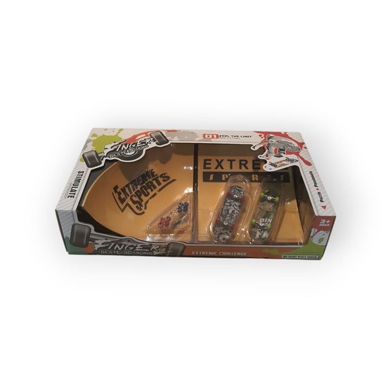 FİNGER SKATEBOARD SETİ EXTREME SPORTS 3'LÜ PAKET 