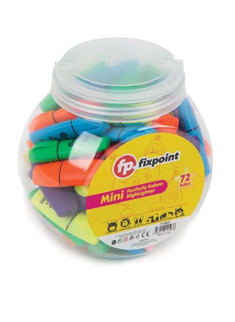 Fixpoint Fosforlu Kalem Mini 72’li Kavanoz
