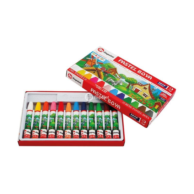 Fixpoint Pastel Boya 12 Renk Lüx