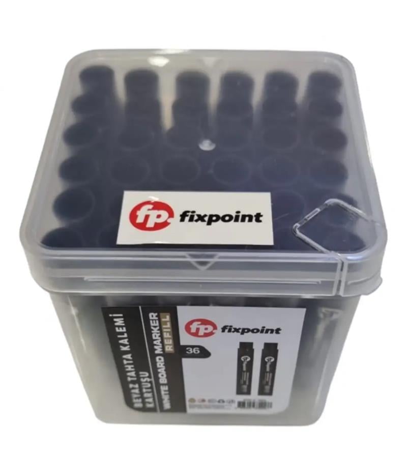 Fixpoint Tahta Kalemi Kartuşu Siyah 36'lı Stand