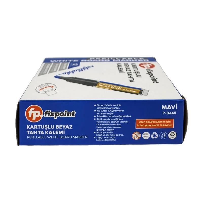 Fixpoint Tahta Kalemi Mavi 12'li Paket
