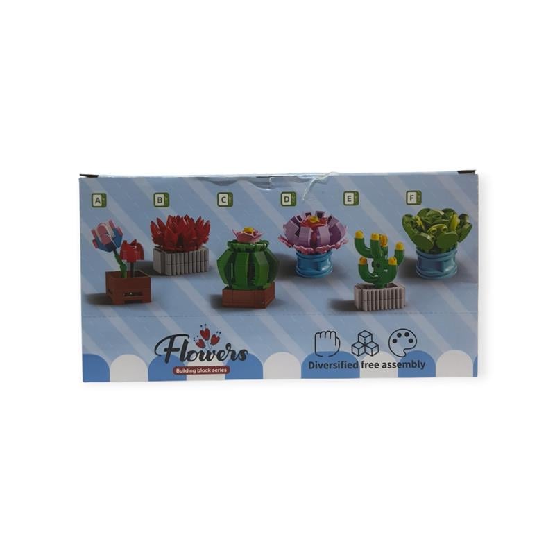 Flowers Lego Çiçek Kaktüs Yapım Seti 