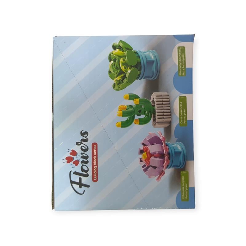 Flowers Lego Çiçek Kaktüs Yapım Seti 