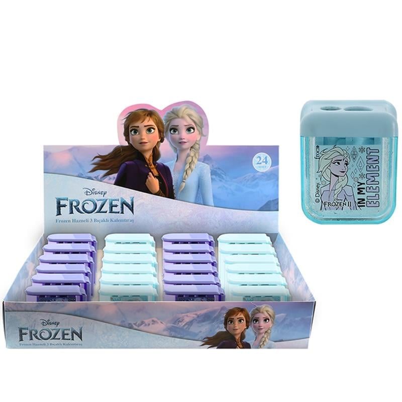 Frozen Kalemtraş 44970 Hazneli 2 Bıçaklı 24'lü Paket