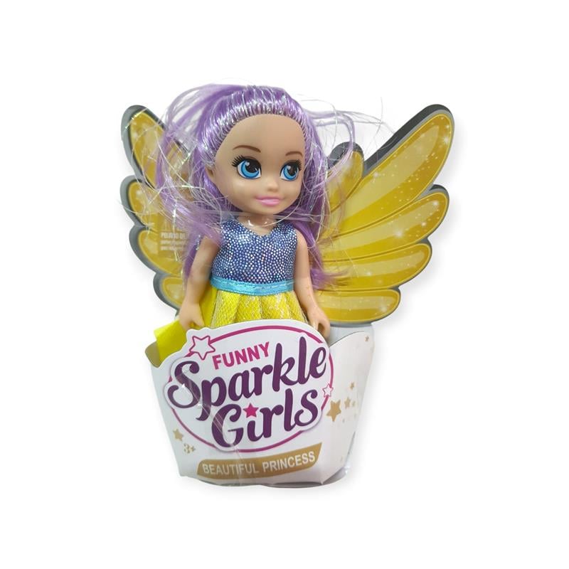 Funny Sparkle Girls 12 cm Işıltılı Mini Peri Bebek