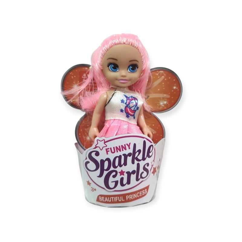 Funny Sparkle Girls 12 cm Işıltılı Mini Peri Bebek