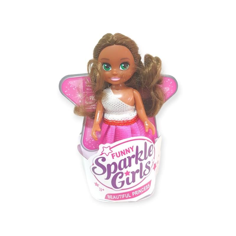 Funny Sparkle Girls Işıltılı 12 cm Mini Peri Bebek