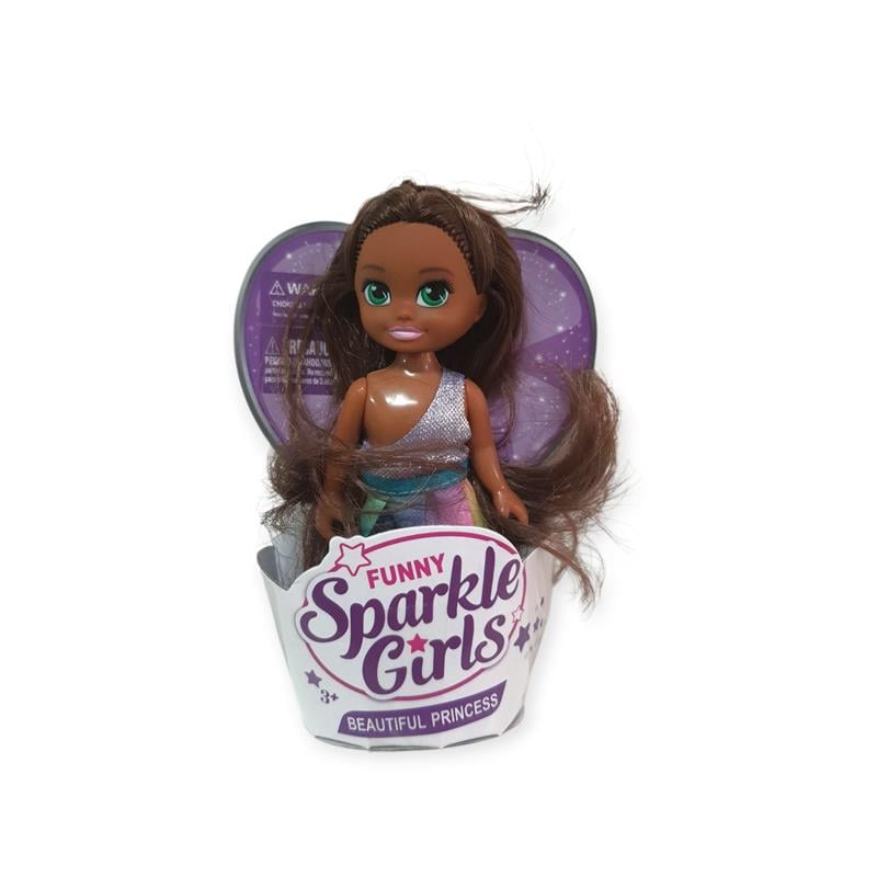 Funny Sparkle Girls Işıltılı 12 cm Mini Peri Bebek