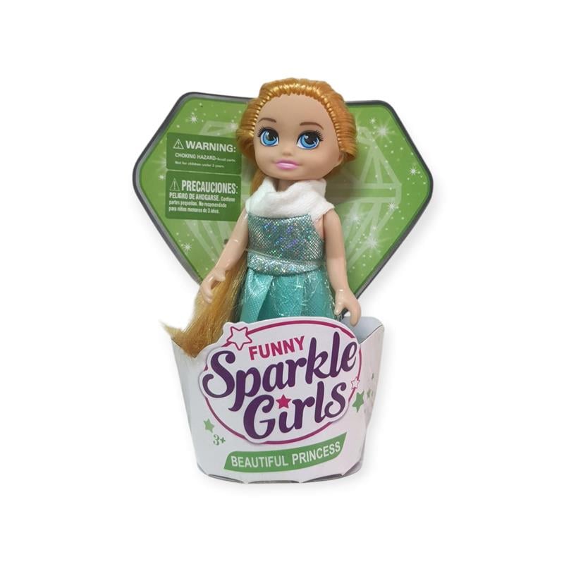 Funny Sparkle Girls Işıltılı 12 cm Mini Peri Bebek