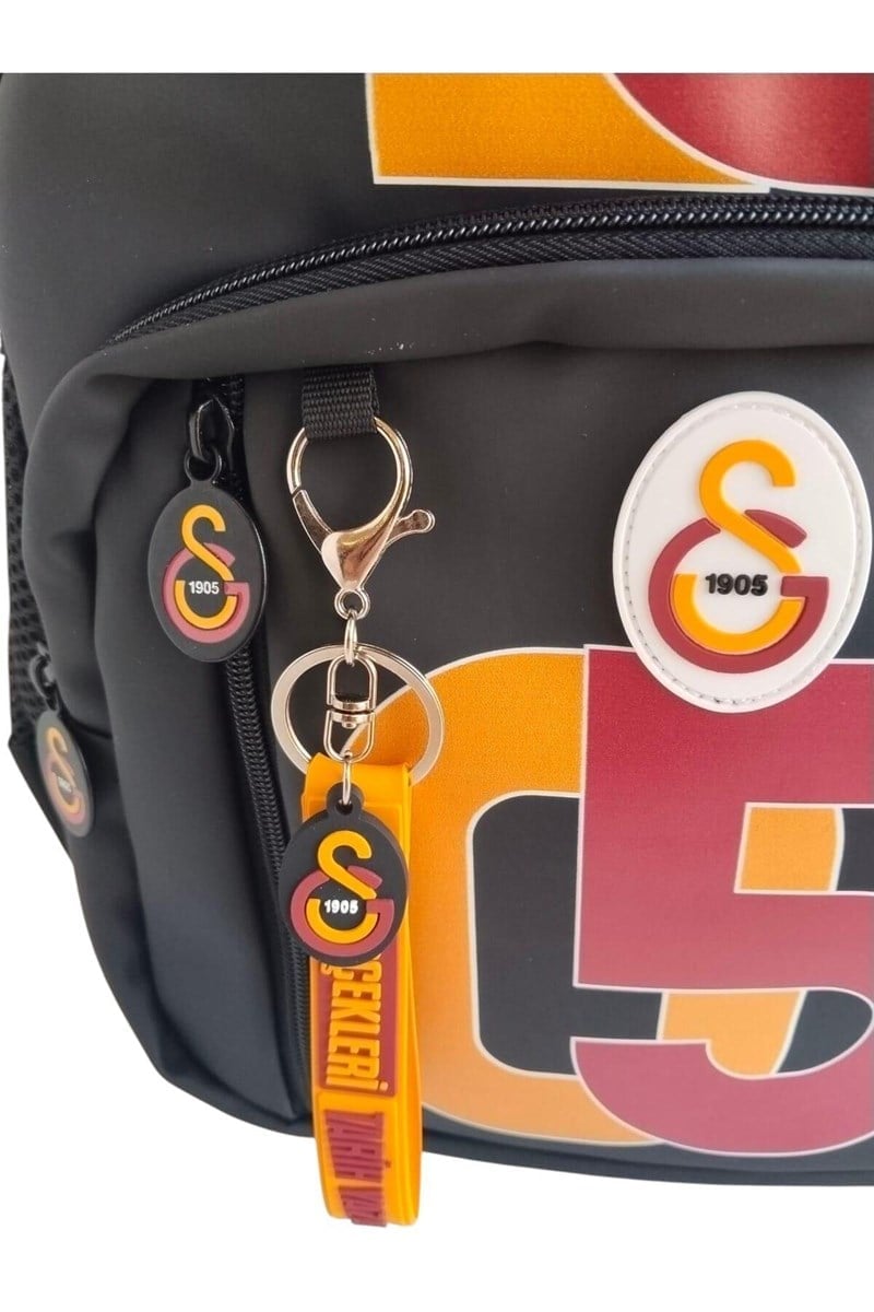 Galatasaray1905 Suni Deri Siyah Okul Çantası [25543]