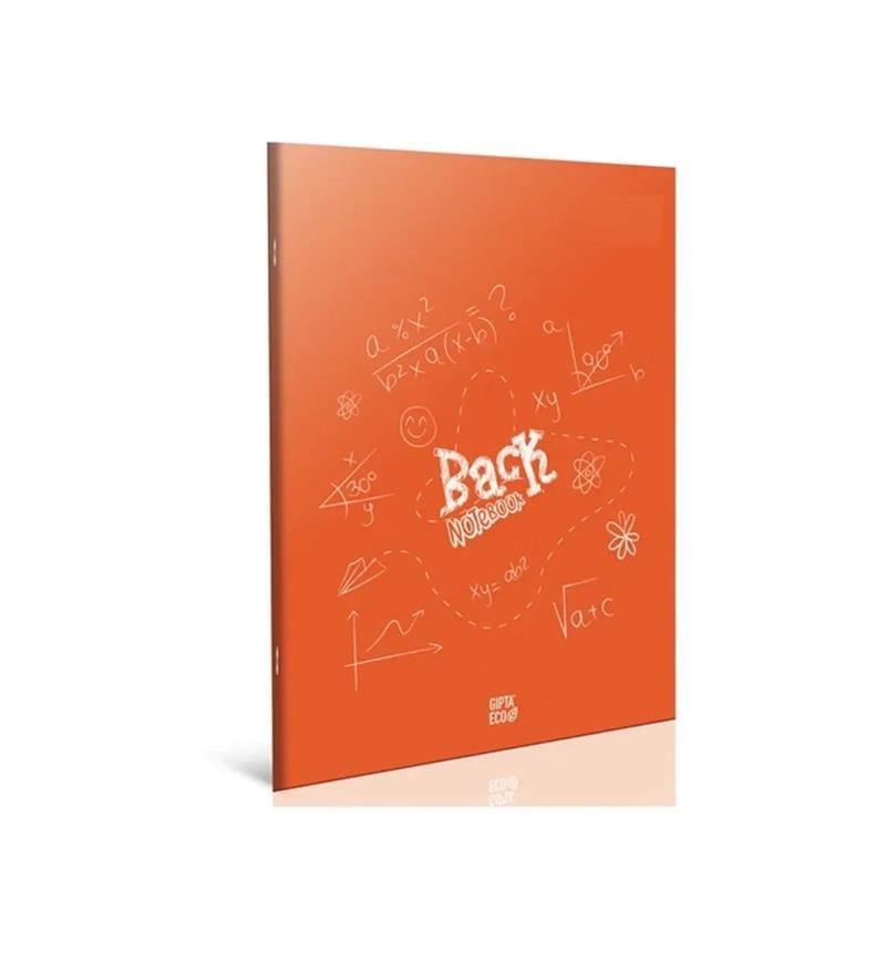 Gıpta Back Defter Tel Dikiş Plastik Kapak A5 80 Yaprak Kareli