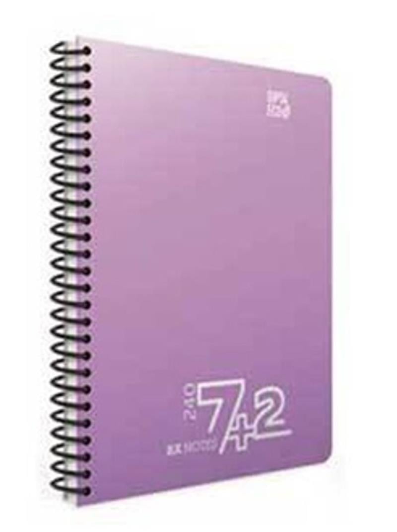 Gıpta Bx Notes Defter Spiralli Plastik Kapak A4 240 Yaprak 7+2 Seperatörlü 