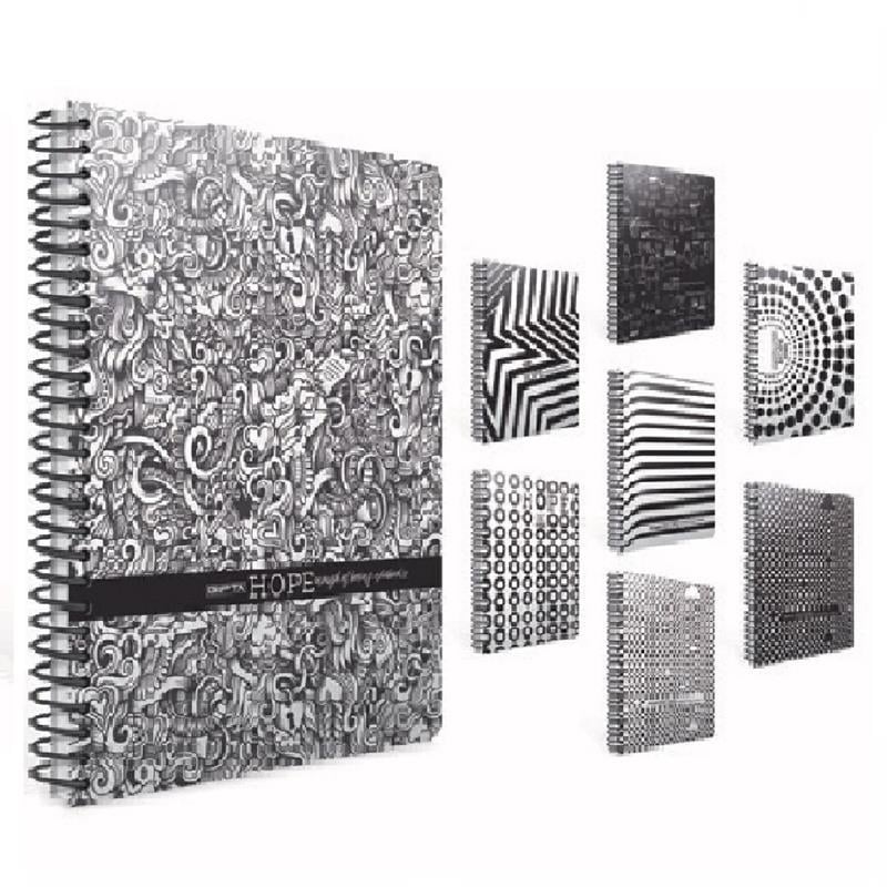 Gıpta Hope Defter Spiralli Karton Kapak 18,5x26 100 Yaprak Kareli