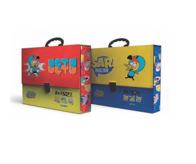 Gıpta Kral Şakir Kutu Çanta Saplı 25x35x7